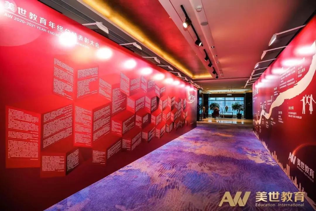 美世教育年终表彰大会
