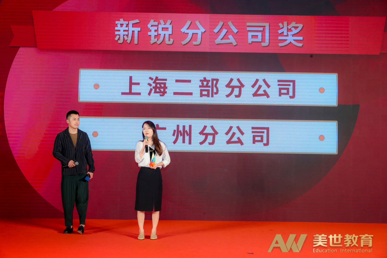 美世教育年终表彰大会