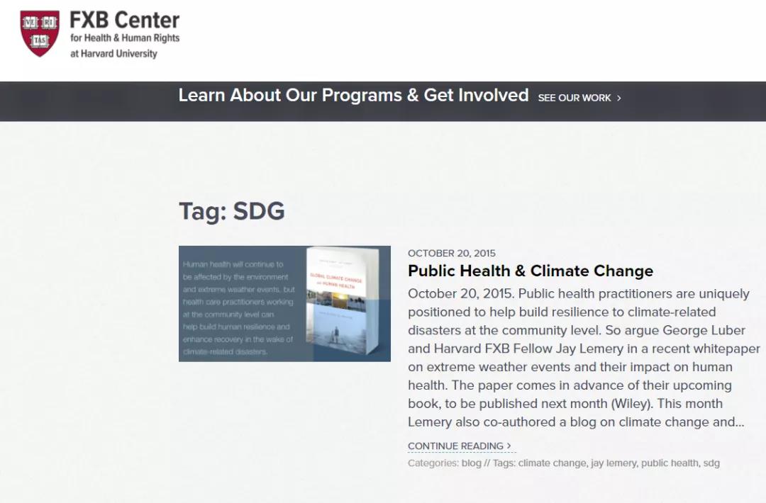 哈佛教授出版的关于SDG的书籍